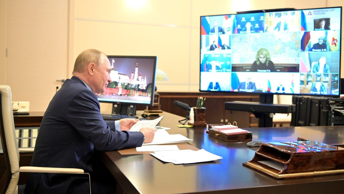 Vladímir Putin anuncia una semana no laboral por el aumento de casos de coronavirus en Rusia