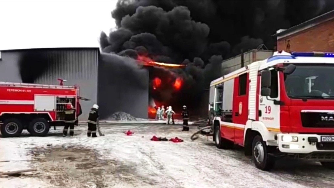 Varios muertos y heridos en un incendio en un taller de pólvora en el oeste de Rusia