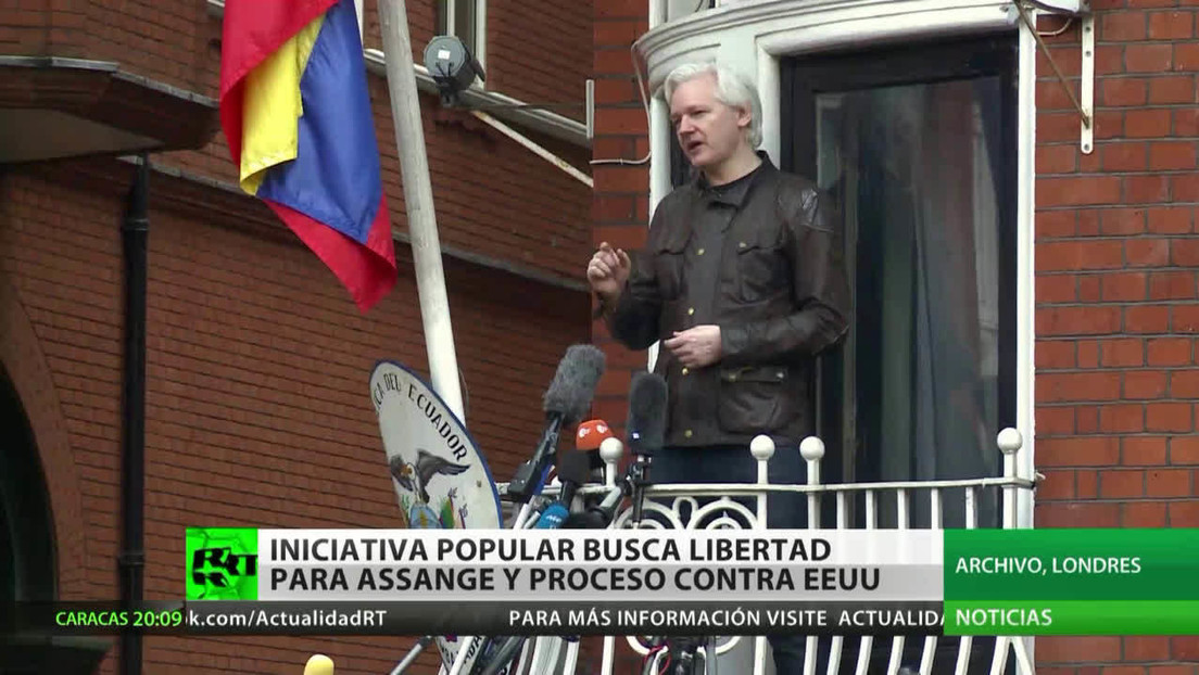 Iniciativa popular busca libertad para Assange y proceso contra EE.UU. por crímenes de guerra