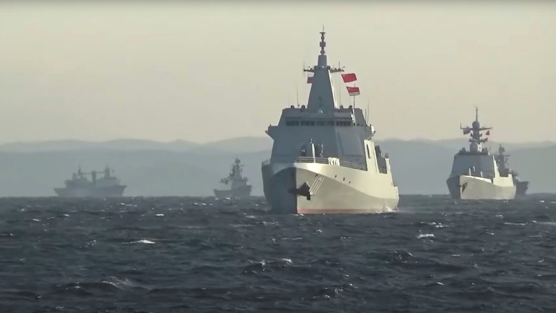 VIDEO: Buques de guerra de Rusia y China realizan por primera vez patrullas conjuntas en el Pacífico