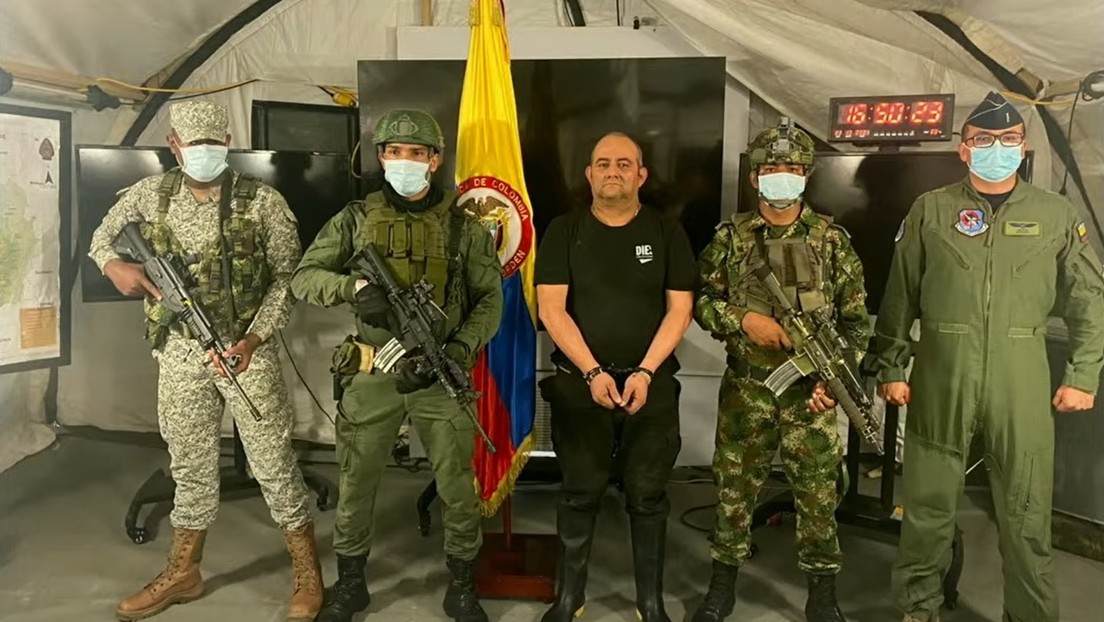 Capturan en Colombia a alias 'Otoniel', líder del Clan del Golfo y el hombre más buscado del país