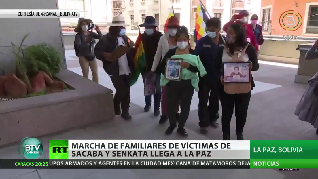 Bolivia: Marcha de familiares de las víctimas de masacres de Sacaba y Senkata llega a La Paz