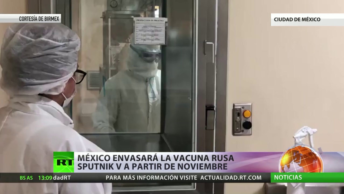 Llegan a México más de 720.000 dosis de la vacuna rusa Sputnik V
