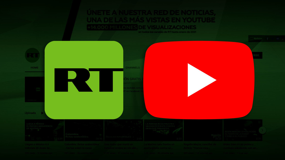 Reconocen al canal de YouTube de RT en Español como el medio de noticias más popular de la plataforma en septiembre
