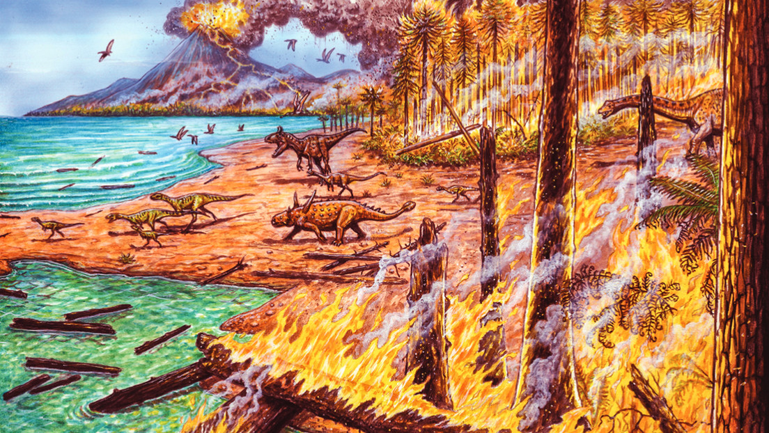 Un devastador incendio arrasó bosques antárticos en la época de los dinosaurios