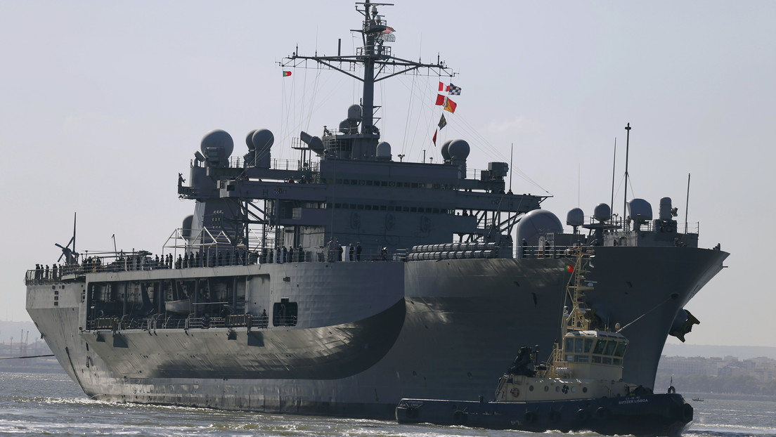 La Sexta Flota de EE.UU. envía su buque insignia al mar Negro con oficiales de la OTAN a bordo