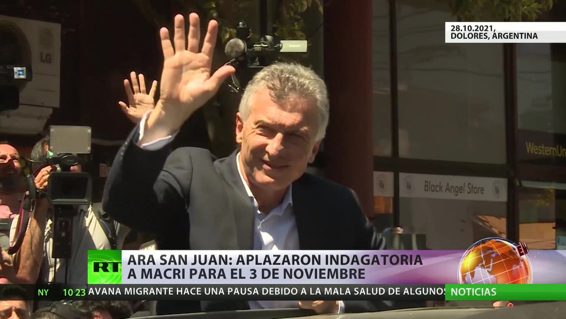 ARA San Juan: Aplazan la indagatoria a Macri para el 3 de noviembre