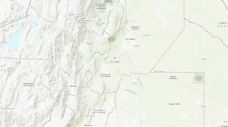 Un sismo de magnitud 4,8 sacude la provincia de Salta, en el norte de Argentina