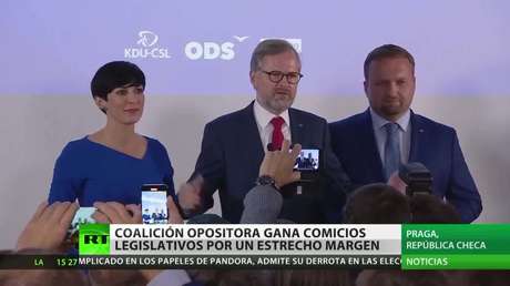 La coalición opositora gana los comicios legislativos por un estrecho margen en República Checa