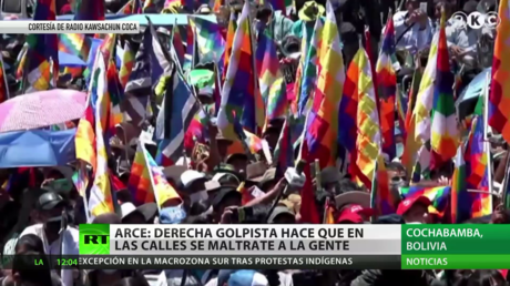 Bolivia: Movilizaciones en defensa de la wiphala y la democracia