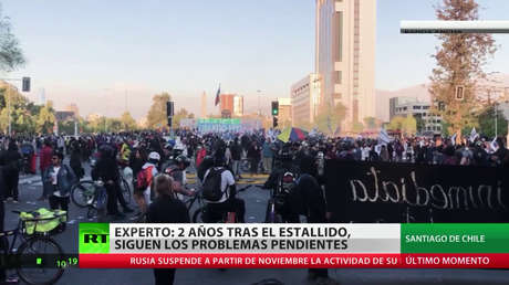 Expertos hacen balance dos años después del estallido social en Chile