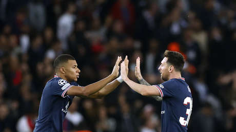 Mbappé y su dupla con Messi en la victoria contra el Leipzig: "Nos hemos encontrado. Es fácil jugar con él"