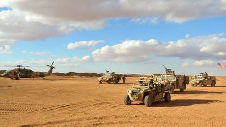Atacan con drones la base militar estadounidense de Al Tanf, en la provincia siria de Homs