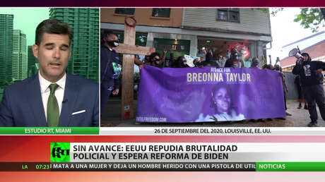 Sin avance: EE.UU. repudia la brutalidad policial y espera la reforma de Biden