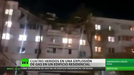 Rusia: Cuatro heridos por una explosión de gas en un edificio residencial