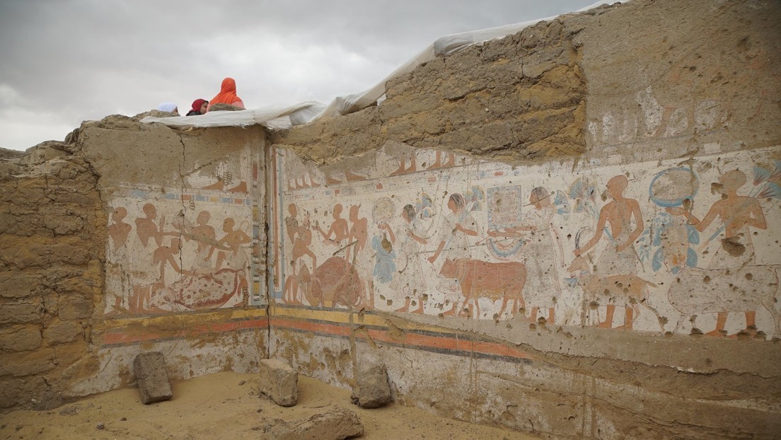 Descubren en Egipto la tumba del jefe del Tesoro real bajo el reinado del faraón Ramsés II