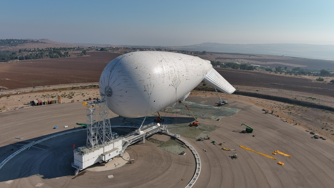 Israel protegerá sus cielos con un enorme zepelín capaz de detectar cualquier tipo de amenaza aérea (VIDEO)