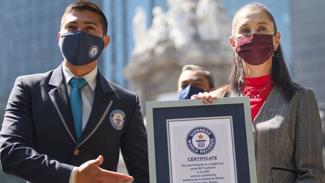 Ciudad de México recibe el Récord Guinness por ser la urbe más conectada del mundo