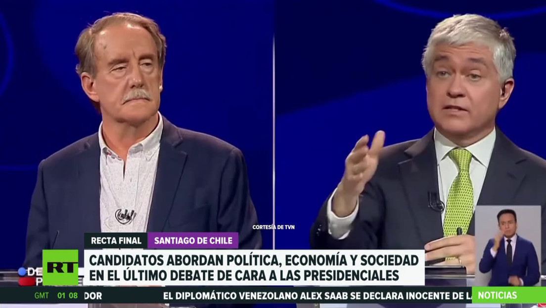Candidatos a la Presidencia chilena debaten sobre política, economía y sociedad