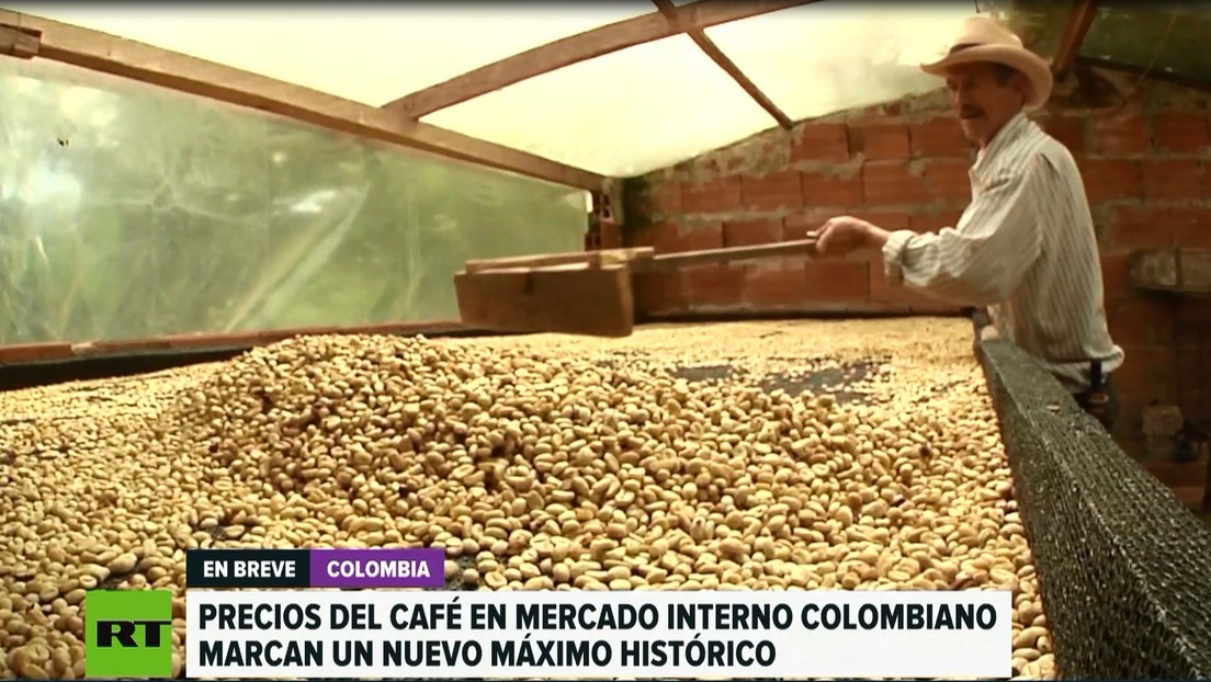 Los precios del café alcanzan máximos históricos en el mercado interno colombiano