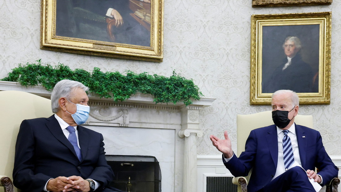 Biden recibe a López Obrador en la Casa Blanca y destaca la "nueva relación" de igualdad entre EE.UU. y México