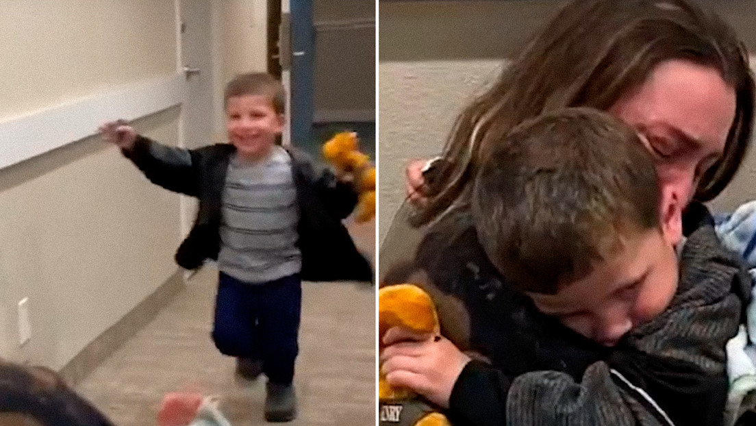 VIDEO: Un niño de 3 años se reúne con su madre luego de casi dos semanas desaparecido