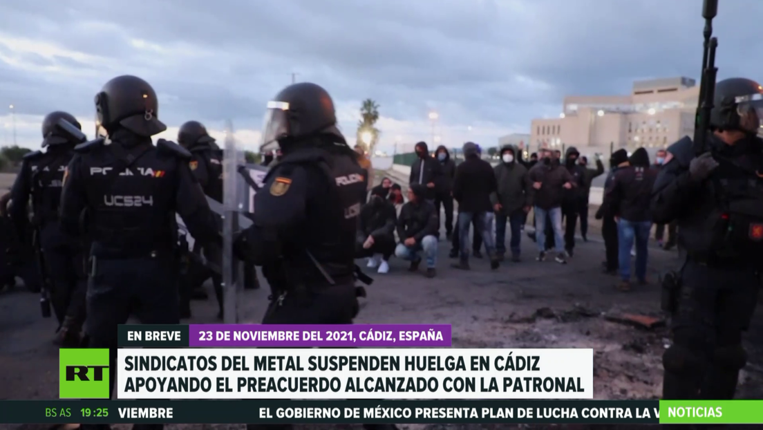 Sindicatos del metal suspenden la huelga en Cádiz tras alcanzar un preacuerdo con la patronal