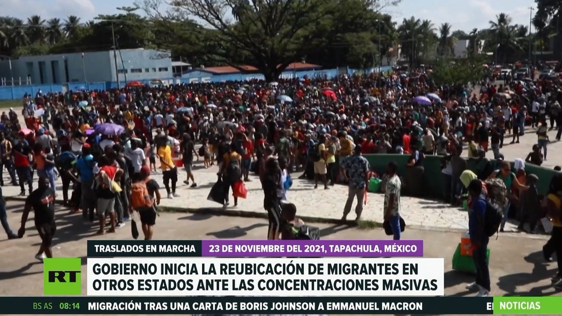Gobierno de México inicia la reubicación de migrantes en diversos estados ante la masiva concentración de personas