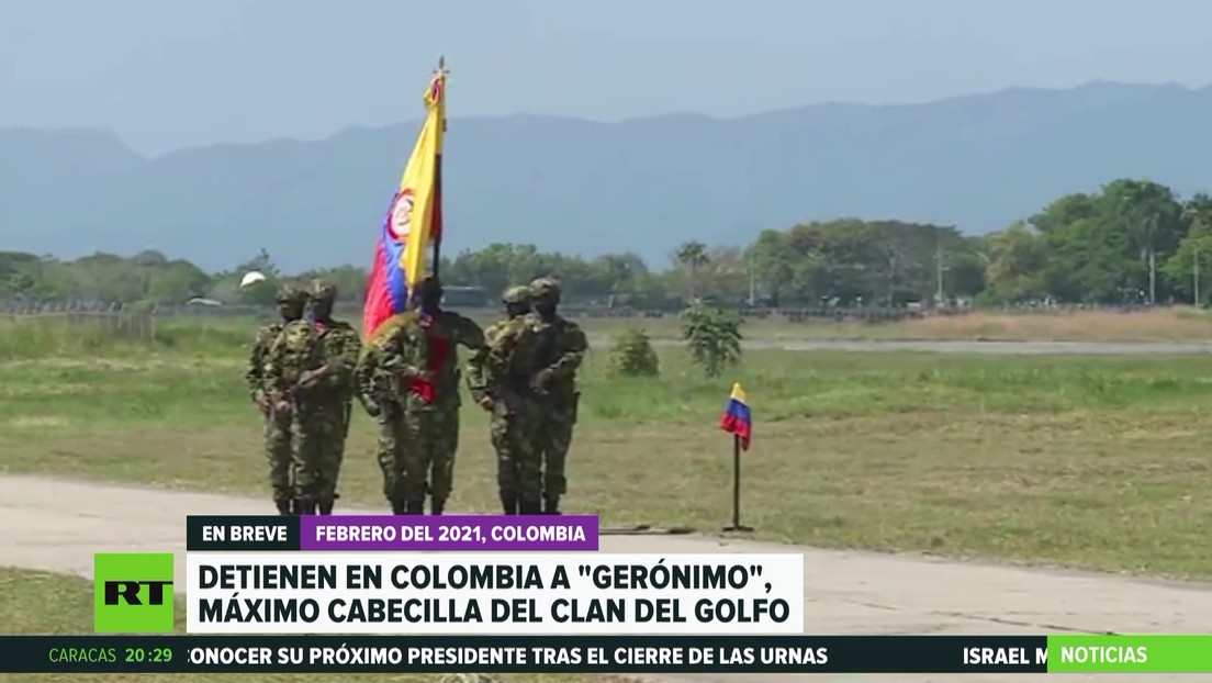 Detienen en Colombia a 'Gerónimo', máximo cabecilla del Clan del Golfo