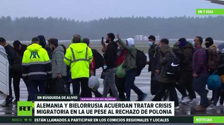 Alemania y Bielorrusia acuerdan buscar una solución de la crisis migratoria en la frontera bielorruso-polaca