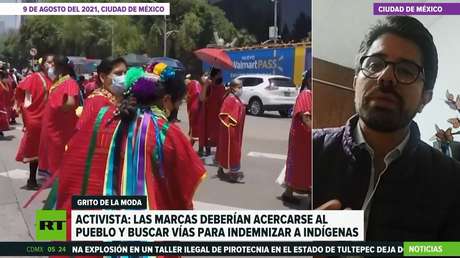Activista mexicano: Las marcas que plagian diseños tradicionales deben buscar vías para indemnizar a los indígenas