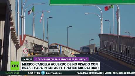 México cancela el acuerdo de no visado con Brasil para regular el tráfico migratorio