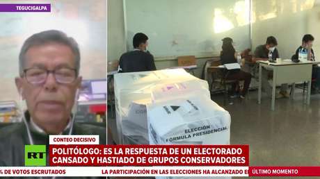 Politólogo tras elecciones en Honduras: "es la respuesta de un electorado cansado y hastiado de los grupos conservadores"