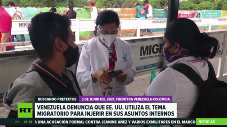 Venezuela denuncia que EE.UU. utiliza el tema migratorio para intervenir en sus asuntos internos