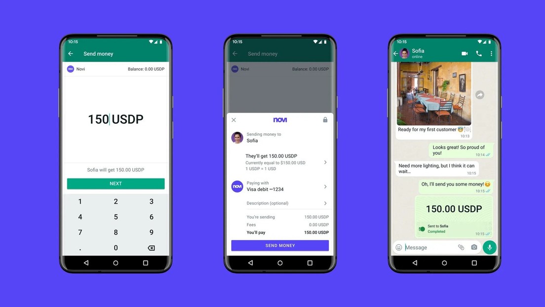 WhatsApp lanza una nueva función que permite enviar dinero en criptomonedas directamente en el chat