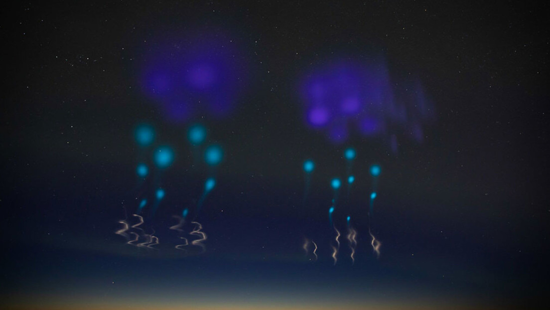 La NASA 'pinta' los cielos del Polo Norte con 'medusas gigantes' para resolver un misterio (FOTOS)