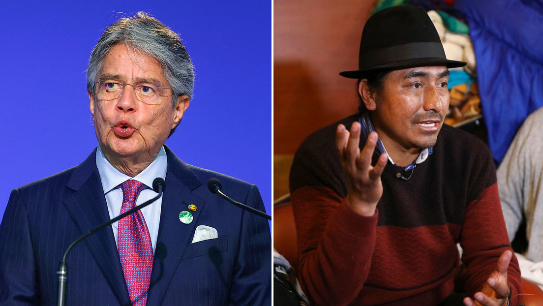 Lasso tilda de "anarquista" al presidente de la confederación indígena de Ecuador y advierte con enfrentarlo "con todo el poder del Estado"