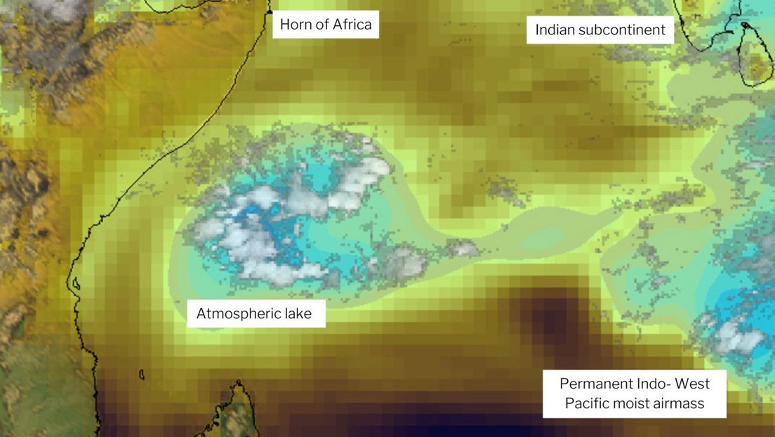 Científicos identifican un nuevo tipo de tormenta, el 'lago atmosférico'