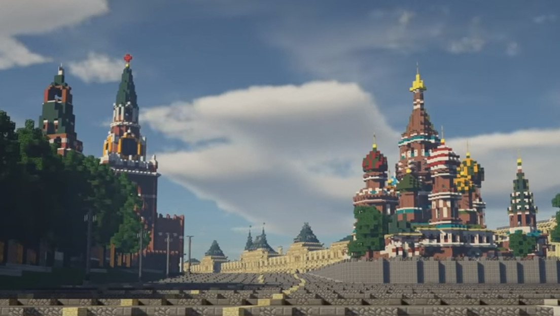 VIDEO: Construyen en Minecraft una réplica de Rusia a escala 1:1