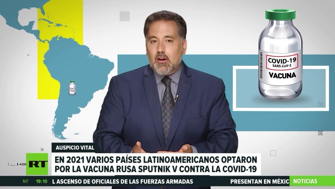 Varios países latinoamericanos optaron en 2021 por la vacuna anticovid rusa Sputnik V