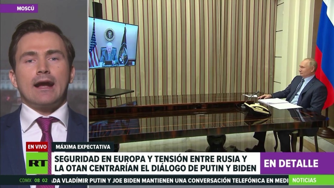 La seguridad en Europa y la tensión entre Rusia y la OTAN centrarán el diálogo de Putin y Biden