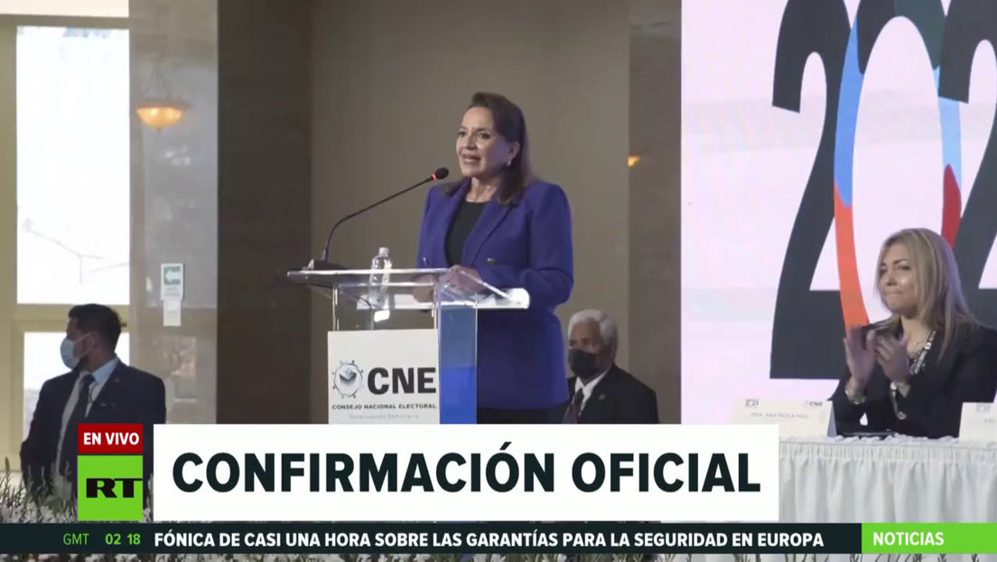 Confirman a Xiomara Castro como la presidenta de Honduras