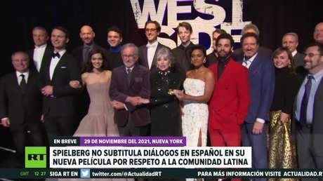 Steven Spielberg no subtitulará los diálogos en español en la película 'West Side Story' por respeto a la comunidad latina en EE.UU.