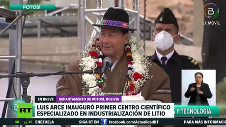 El Gobierno boliviano inaugura un centro de investigación para industrializar el litio