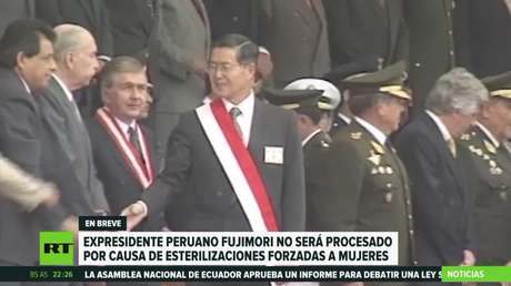 Expresidente peruano Alberto Fujimori no será procesado por causa de esterilizaciones forzadas a miles de mujeres
