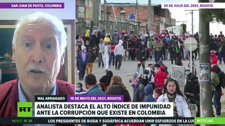 La organización Transparencia por Colombia presenta un informe sobre los niveles de corrupción en el país entre 2016 y 2020