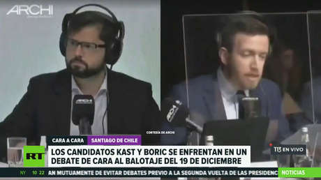 Tenso cara a cara de los candidatos presidenciales en Chile días antes de la segunda vuelta