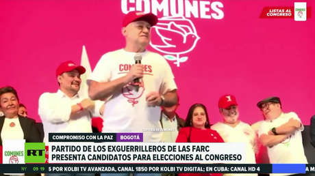 El partido de exguerrilleros de las FARC presenta su lista de candidatos para las elecciones legislativas en Colombia