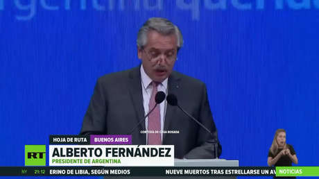 El presidente de Argentina plantea ante el Consejo Económico y Social su agenda para el año 2022