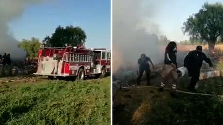 VIDEOS: La explosión de un polvorín causa la destrucción de una vivienda en el estado mexicano de Hidalgo